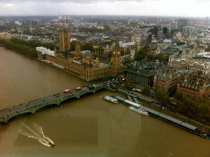 London Eye view 