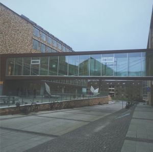 The business school campus