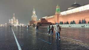 Visiting Red Square in Moscow