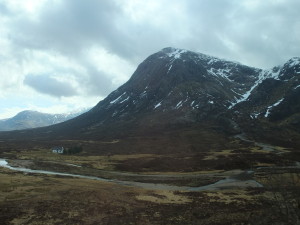 Little house in the rural highlands