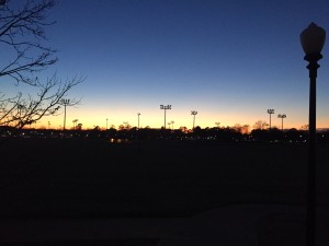 Alabama Sunset over the Rec Fields