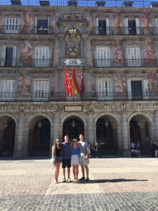 La Plaza Mayor in Madrid 