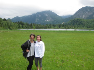 Ashton Reaves and me hanging out in the German countryside of Hohenschwangau.