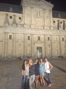 Our last night at El Escorial 