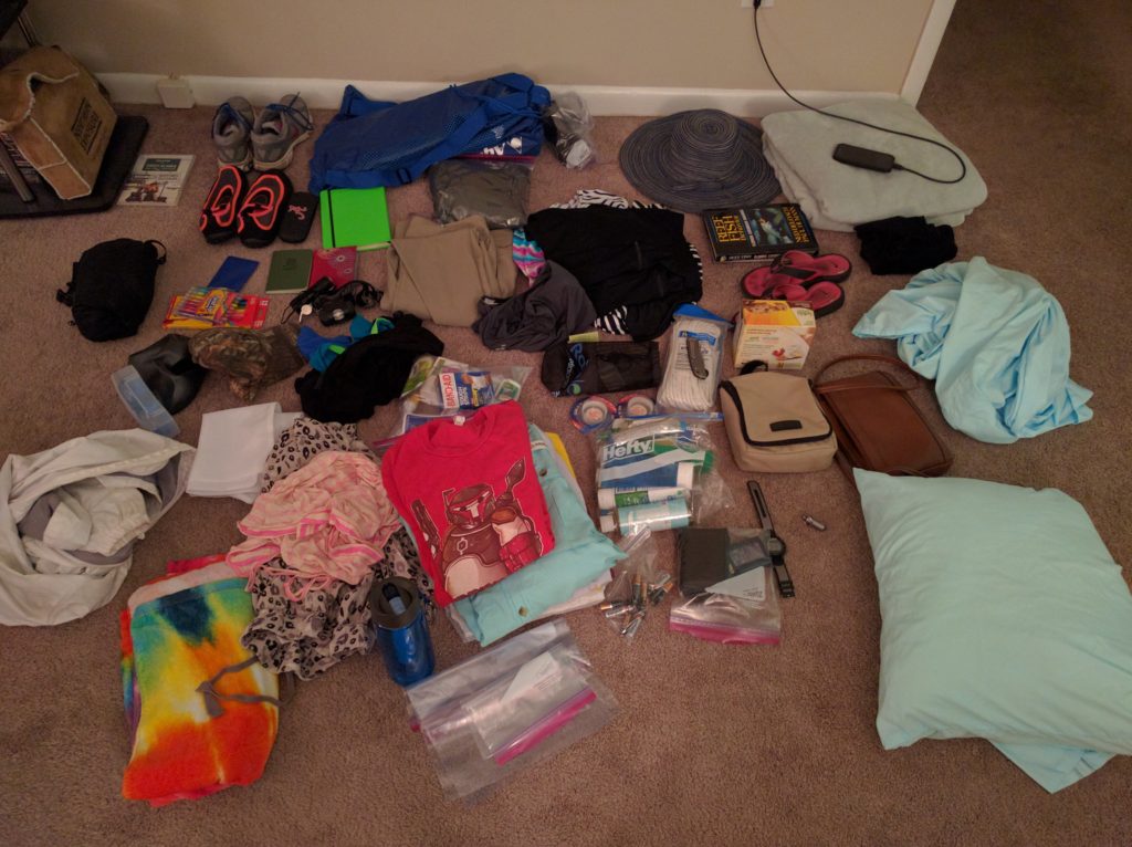 Packing List for Belize