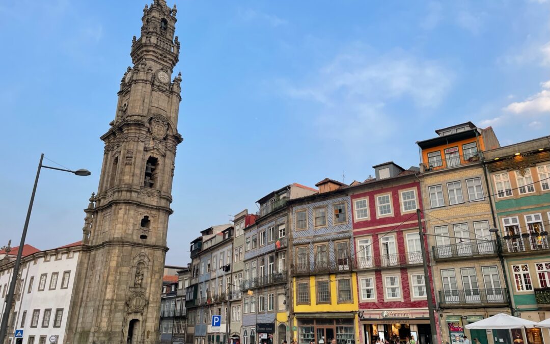 Arriving in Porto, Portugal