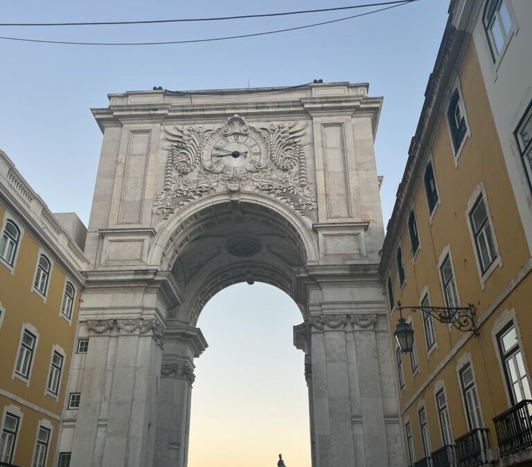 Arriving in Lisbon