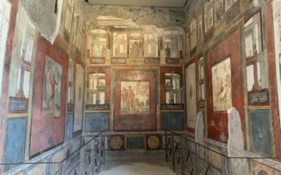 Visiting Pompeii on our Free Day