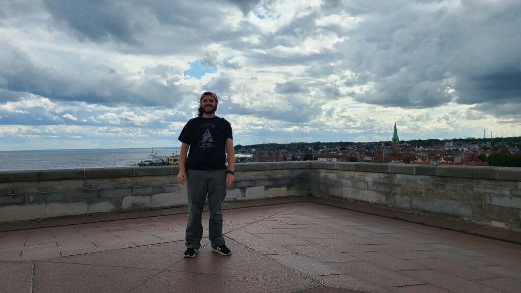 Climbing Kronborg Castle