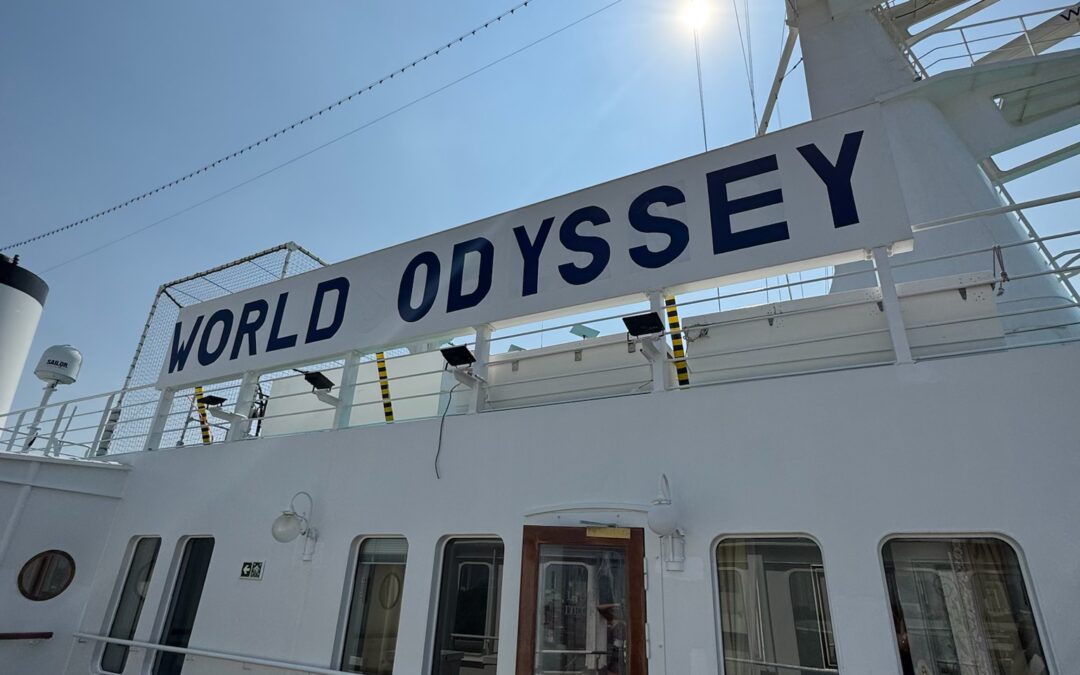 1 week into living life on a ship