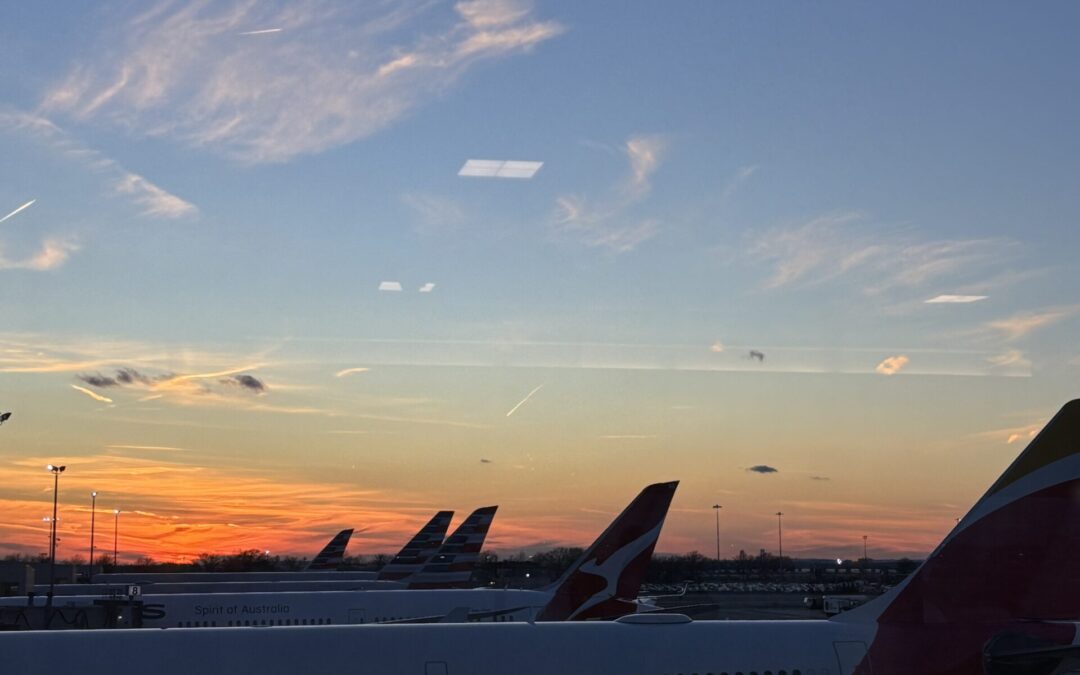 Pre-departure chaos