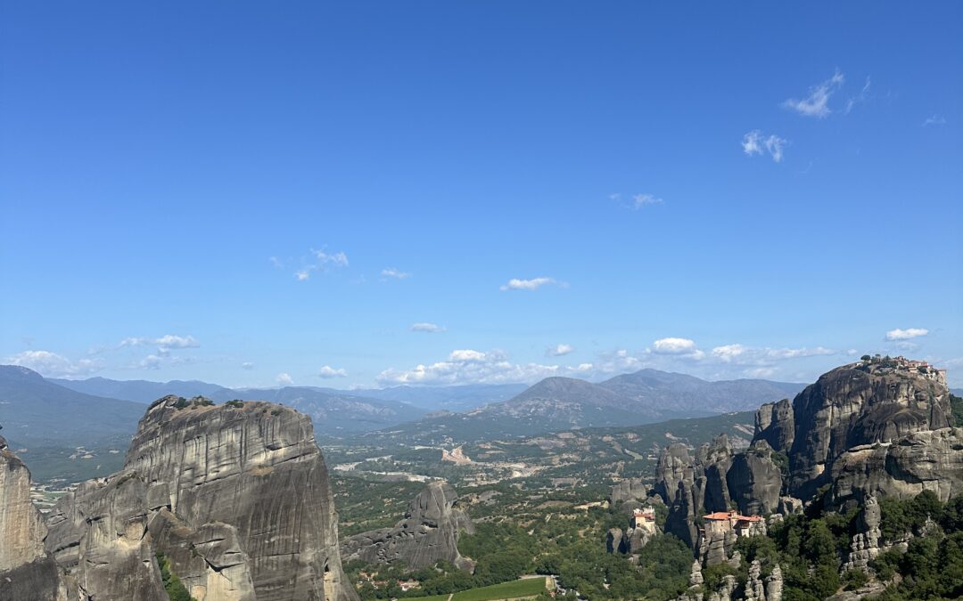While abroad in Greece!